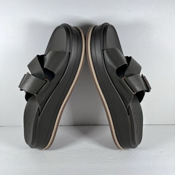 Chaco Townes Olive Green Buckle Strap Sandals Women's Size 9 - Picture 5 of 8